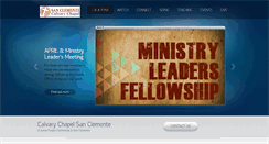 Desktop Screenshot of calvarysanclemente.org